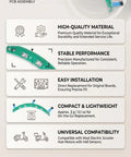 Essential Electric Scooter Hall Sensor PCB Board showcasing motor hall effect sensor design, compact size, lightweight for reliable throttle response.