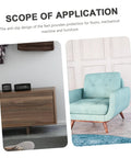 Two furniture pieces illustrating the use of 4 Pack Adjustable Rubber Shock Absorber Feet Pads For Noise Reduction And Vibration Control
