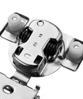 30 Pack 15 Pairs Three Quarters Inch Overlay Soft Close Cabinet Hinges Satin Nickel Hidden Concealed Stainless Steel