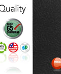 Quality certifications for Heavy Duty Work Bench Mat 23.5 By 47.5 By 0.06 Inch Scratch Resistant PVC Protects Your Workbench Table