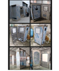 Built To Last 304 Stainless Steel Outdoor Electrical Enclosure Junction Box With Weatherproof Waterproof Construction, Rain Shield Roof, Tight Seal Gasket, Clear Window, Heavy Duty Housing, Tough As Nails For Industrial Or Home Outdoor Use. stainless steel enclosure with window and roof