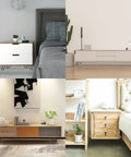 Four Inch Hairpin Legs Set Of 4 For DIY Cabinets Coffee Tables Dressers Wardrobes TV Stands And More displayed on furniture