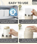 Step-by-step guide for Chill Out With This Portable Breast Milk Cooler 22 Oz for easy use with nursing bottles.