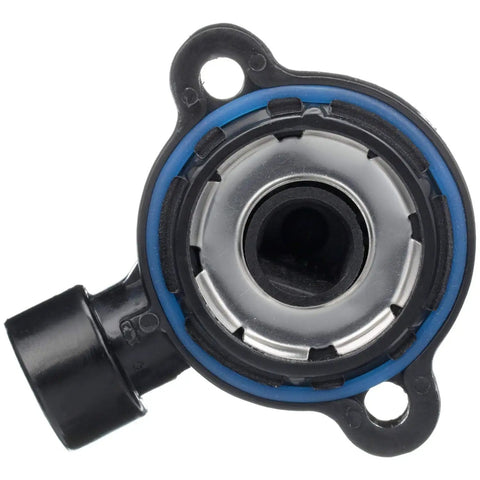 Throttle Position Sensor Replacement For Your Ride With Real Time Idle And Smooth Acceleration Vehicle Specific OEM Fit High Quality TPS Sensor For EFI Systems In Cars And Trucks Reliable Performance And Long Life. black plastic TPS sensor with blue seal and connector