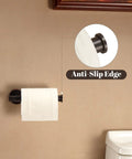 Oil Rubbed Toilet Paper Holder And Towel Ring Set Wall Mounted Rustic Farmhouse Style Rustproof Stainless Steel Bathroom Hardware