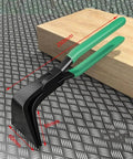 Sheet Metal Seaming Pliers With Straight, 45 Degree And 90 Degree Jaws For Precise Bends And Flattening on textured surface