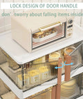 Ultra Large Collapsible Storage Bins With Lids Heavy Duty Plastic stackable containers with a lock handle design.