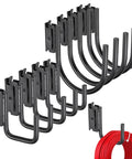 Heavy Duty Pro Grade Steel E Track J Hook With Spring Fitting For E And X Rail 2 And 4 Inch Trailer Hooks for cords and cables