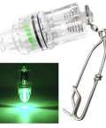 Green Underwater Fishing Light For Deep Drop Use With Longline Clip Waterproof LED Lamp That Attracts Fish Like A Pro