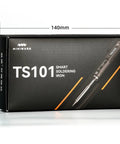 Package of Ts101 Portable Soldering Iron With PD And DC Dual Power, 50-400 C Adjustable, Pocket Size Field Repair Tool For Pros