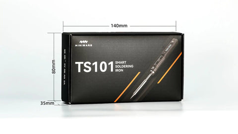 Package of Ts101 Portable Soldering Iron With PD And DC Dual Power, 50-400 C Adjustable, Pocket Size Field Repair Tool For Pros