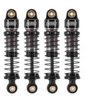 40mm Big Bore Oil Shock Absorbers For 1 24 Scale RC Rigs Upgrade SCX24 FCX24M Black Aluminum And Nylon shock absorbers