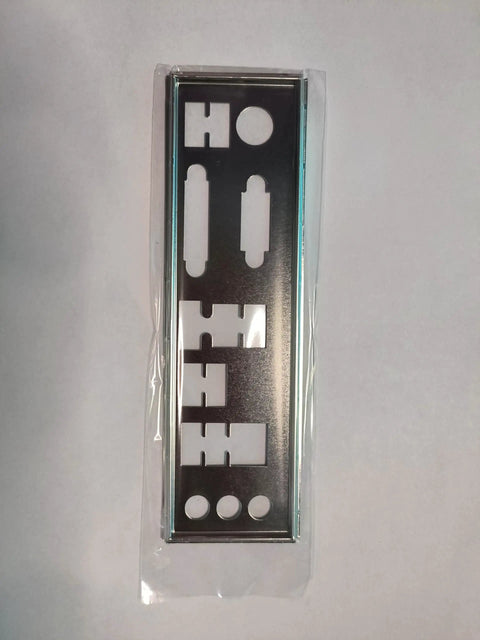IO Shield Backplate Replacement for B450M PRO VDH Plus Motherboard Rear Baffle in stainless steel