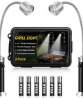 Barbecue Grill Light With Magnetic Base 360 Degree Gooseneck LED Outdoor Lighting For Grilling Water Resistant