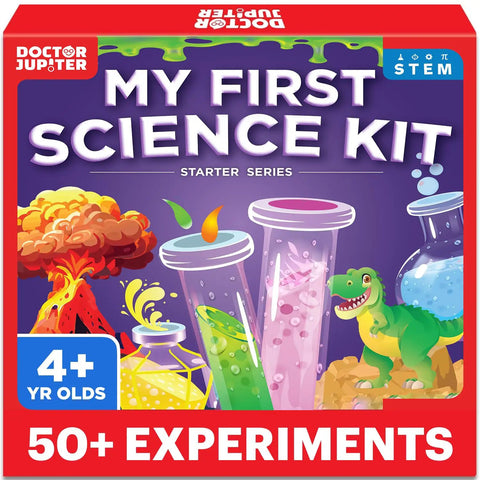 Hands On Science Kit For Kids Aged 4 To 8 With 50 Plus Experiments Real World STEM Activities Fun Learning Projects Educational Toy Gift