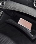 Keep Your Daily Driver Papers On Deck With This Rose Gold Car Registration And Insurance Card Holder Featuring Secure Pouches For Plates Proof Of Insurance And Road Trip Ready in a car glove compartment.