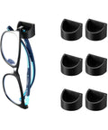 Six Pack Sunglasses And Eyewear Organizer Glasses Holder for sunglasses and reading glasses, wall mount with eyeglasses displayed