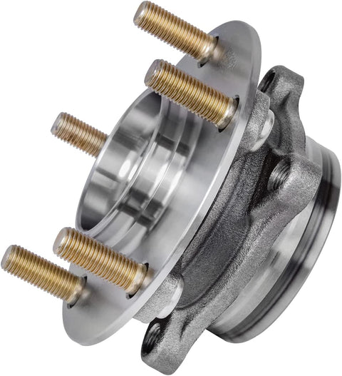 AWD Front Wheel Bearing Hubs Kit For 2008 To 2015 Mitsubishi Lancer Includes Two Front Wheel Bearing Hubs Assemblies