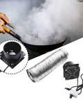 Fume Extractor Fan For Soldering, USB Adjustable Smoke Absorber With 6m Pipe Kit, duct exhaust system parts shown