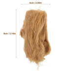 4 Piece Jute Flame Starters Quick Ignition Reusable Outdoor Fire Starters measuring 8cm by 6cm for easy fire building