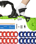 Lightweight Plant Tying Machine for Vines With 45mm Opening, Grab And Go Tapener Gun, Tape Tool With Included Tapes And Staples