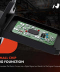 Close-up view of the Go-To Mass Air Flow Sensor 6 Pins For Ford Lincoln And Mazda Vehicles showing circuit board detail