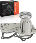 Engine Water Pump With Gasket And Bolts For Ford Escape 2013 2016 Fiesta 2011 2019 Fusion 2013 2014 Transit Connect 2014 2016 Aluminum Housing Four Cylinder One Point Six Liter Replacement