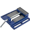 Heavy Duty 4 Inch Cast Iron Bench Vise Clamp For Woodworking And Pipe Work Rock Solid Shop Floor Essential featuring quick release mechanism.