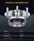 Front Wheel Hub And Bearing Assembly For Scion tC 2011-2016, Toyota Mirai 2016-2019, And Toyota RAV4 2006-2018, 5-Lug With ABS