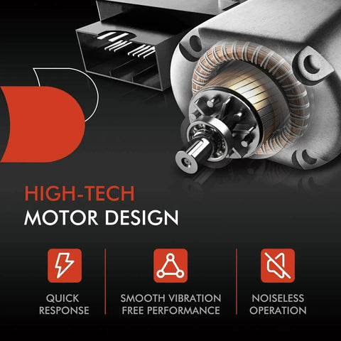 Close-up view of Sunroof Motor For Ford Explorer 2011-2017 With 14 Pin Connector showcasing high-tech design and motor details.