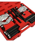 Adjustable Puller Set 14 Piece Separator And Bearing Splitter Kit for bearings and gearbox removal in durable red box