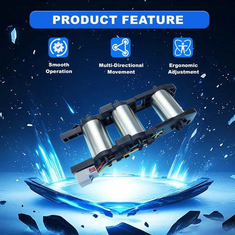 Heavy Duty 6 And 8 Way Power Seat Motor Replacement For Chevy Silverado 1500 and 2500 HD featuring smooth operation and ergonomic adjustment.