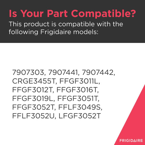 Compatibility list for Frigidaire models with Stovetop Burner Igniter For Gas Ranges And Stoves Replacement Part