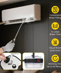 Heavy Duty Handheld Steam Cleaner 2500 Watt Hella Powerful Vapor Output for convenient water filling and large tank.