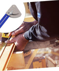 Heavy Duty Alloy Circular Scriber For Woodworking Marking Tool With Precision Round Layout Gauge Adjustable Carpenter Bench Marker in use.