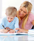 Child writing with Two Pack Ball Point Pens With Smooth Ink For Effortless Writing Comfortable Grip Durable PC Body Stylish Prints Everyday