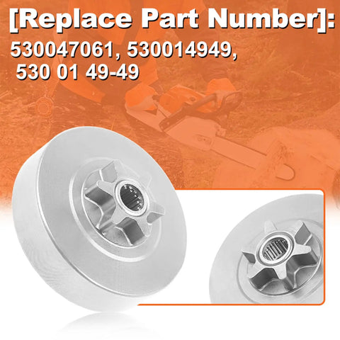3/8-6T Spur Sprocket Drum Clutch Assembly Kit For Husqvarna 120 136 141 235 235E 240 236 Jonsered 2035 2036 2040 2041 Partner