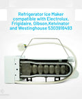 Ice Maker Replacement Kit For Frigidaire Refrigerators Fits CFD26SDS0 CFD27SDPS0 CFD28SDS9 E23BC68JPS Series And More DIY-friendly part