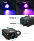 Twinkle And Sound Activated Fiber Optic Star Ceiling Kit For Cars And Indoor Spaces, 16W RGBW Light Engine dimensions detail