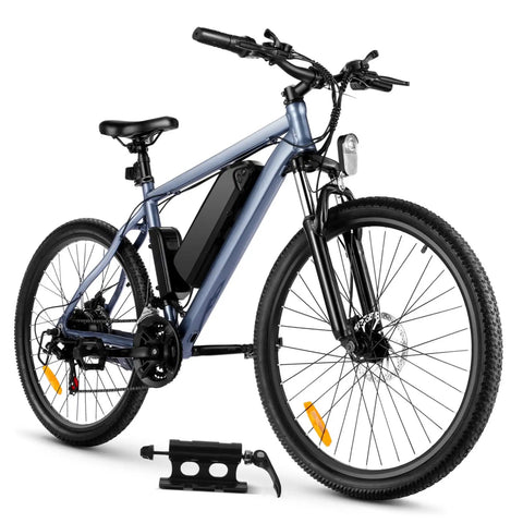 One Set Fork Mount Bracket For Roof Racks With Quick Release Front And Rear Mounts Lightweight Aluminum Alloy Bike Rack Gear For Secure Travel And Easy Install For Travel Ready Convenience shown with mountain bike
