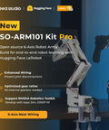 AI Robotic Arm Kit With Servo Motors For AI Projects Dope Six DOF Open Source And NVIDIA Jetson Compatible on display