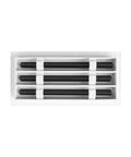14x6 White Modern AC Vent Cover Decorative Air Vent And Linear Slot Diffuser Register Grille for ceilings and floors