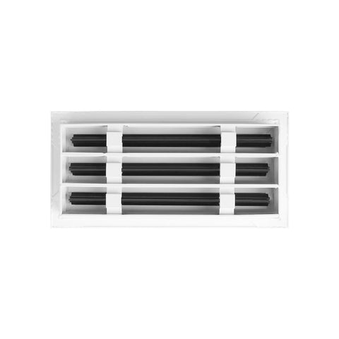 14x6 White Modern AC Vent Cover Decorative Air Vent And Linear Slot Diffuser Register Grille for ceilings and floors