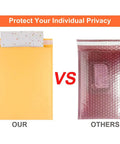 10x12.5 Inch Bubble Mailers 25 Pack Large Padded Envelopes Self Sealing Shipping Envelopes With Quick Seal vs others comparison