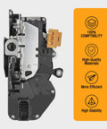 Power Door Lock Latch Actuator With Cable Front Left Driver Side for Chevrolet Silverado Sierra 1500 2500HD 3500HD Direct Replacement