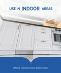 Fast Acting Liquid Roach Bait 6 Pack That Straight Up Wipes Out Pesky Cockroaches And Their Nests In Hours With Advanced Formula That Turns Your Kitchen Into A Bug Free Ghost Town Today, showcased in a modern kitchen setting.