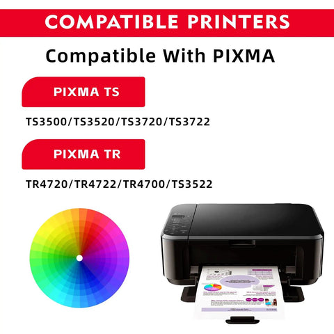Printer compatibility chart for 275XL Black And 276XL Tri Color Ink Cartridges 2 Pack For TR4700 TR4720 TS3522 TS3700 TS3720 TS3722 TS3500 Printers