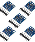 BiDirectional Current And Power Monitor Module Pack Of 5 With 0V to 36V Sensing And I2C Alarm, 20A Range, Voltage Detector For Arduino