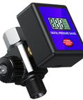 Digital Air Pressure Regulator Quarter-Inch NPT, Adjustable 0-200 PSI With Gauge for Air Compressors, Pneumatic Tools and Spray Gear