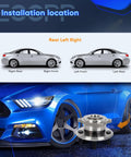 Rear Wheel Hub Bearing Assembly Drop In Replacement For 2015 2021 Chrysler 300 Challenger Charger 5 Lug OE Quality 512555
